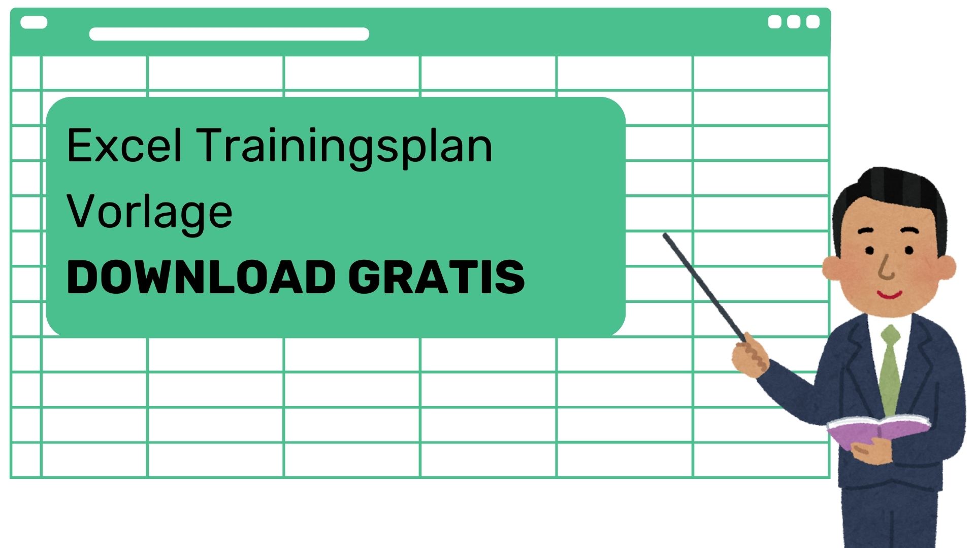 Excel Trainingsplan Vorlage