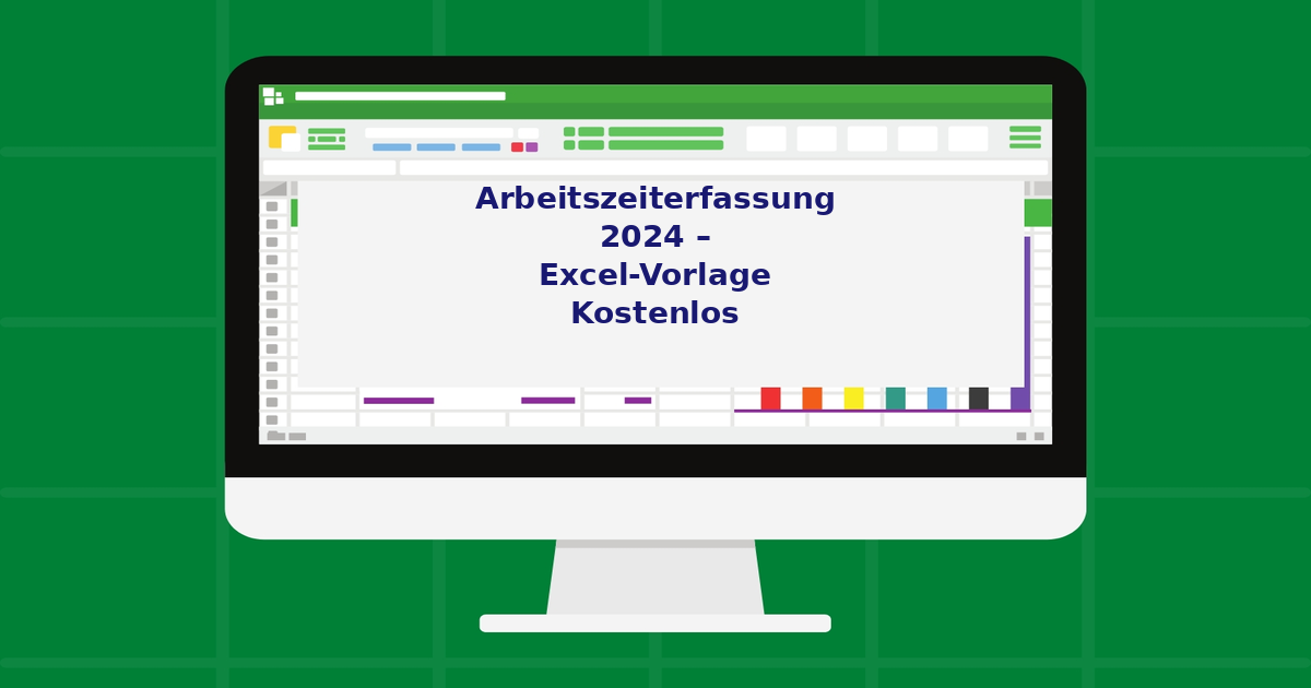 Arbeitszeiterfassung 2024 – Excel-Vorlage kostenlos Arbeitszeiterfassung 2024 – Excel-Vorlage kostenlos