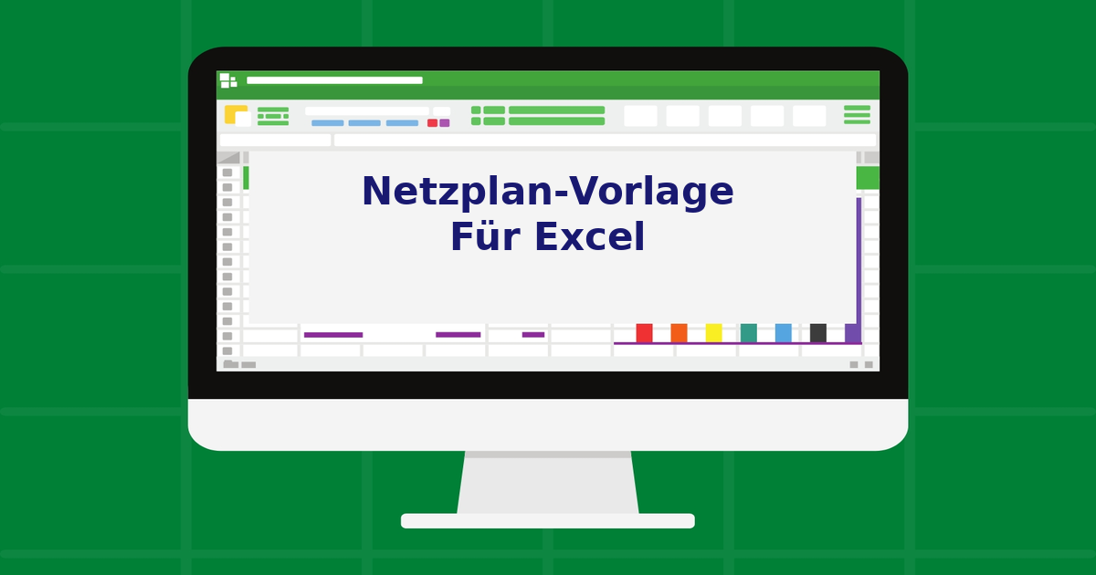 Netzplan‑Vorlage für Excel Netzplan‑Vorlage für Excel